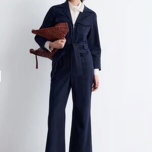 NWT & Other Stories Belted Uitilty Jumpsuit